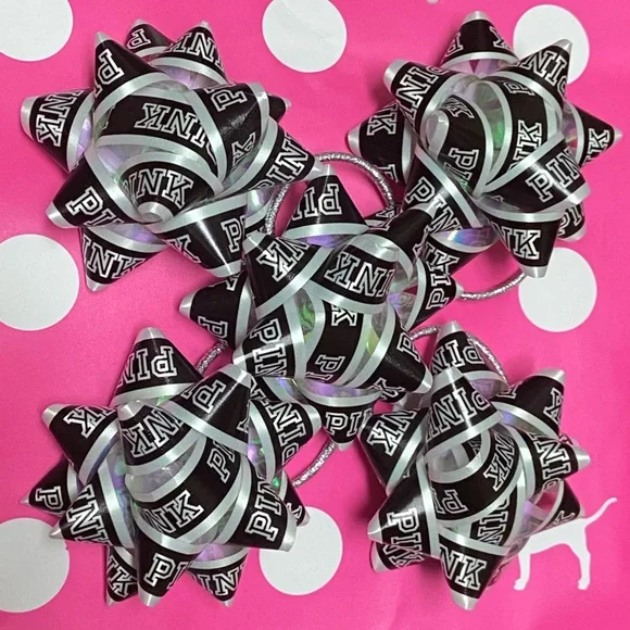 PINK VS DECORATION DISPLAY GIFT BOWS - Picture 2 of 5